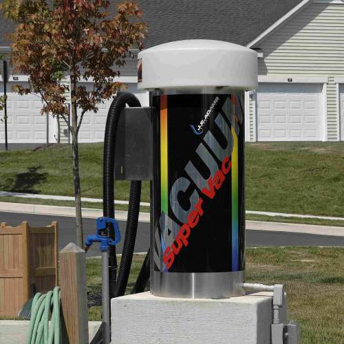 Keep your ride spotless with our car vacuum station.