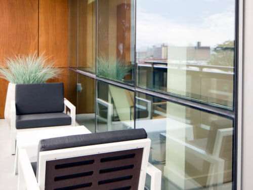 Experience captivating city views from ample private outdoor balconies or terraces.