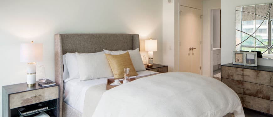 The Hepburn : Floor to ceiling windows in every bedroom allow you to wake up and fall asleep to stunning views of DC.