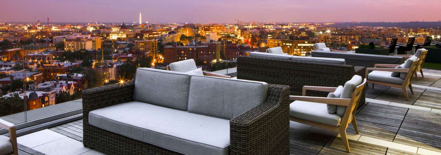 The Hepburn : Complete your day’s serenity with our stunning, rooftop views of the city and beyond.