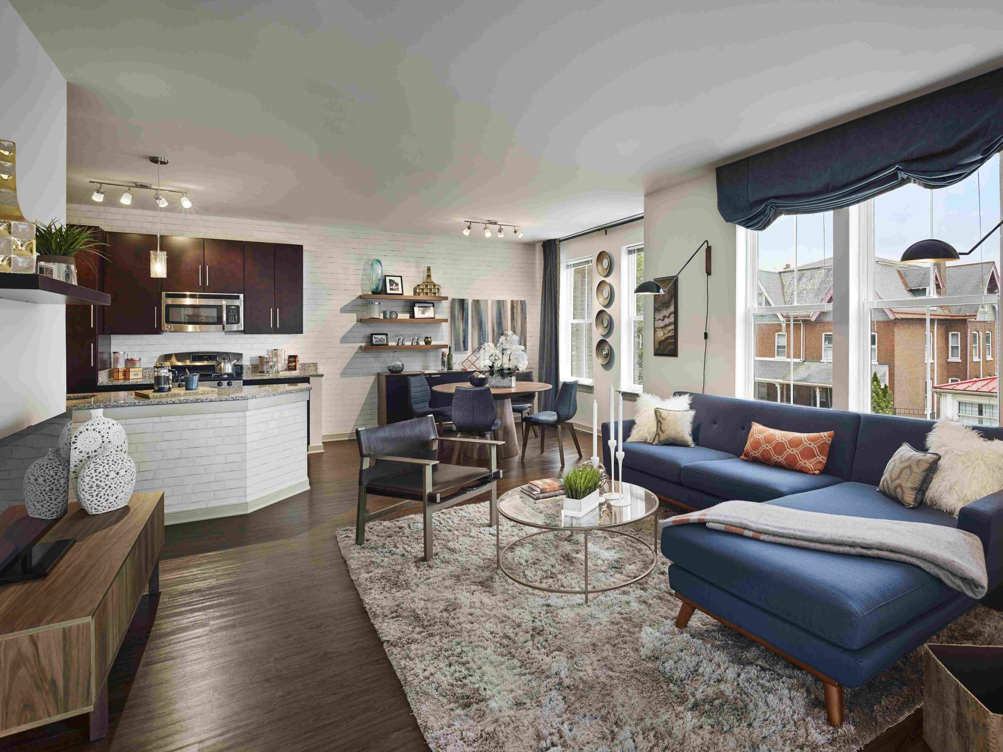 Chestnut Square : Chestnut Square Livingroom
