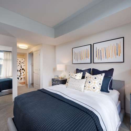 Light filled bedrooms.