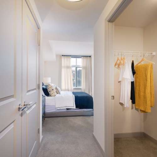 Large walk-in closets