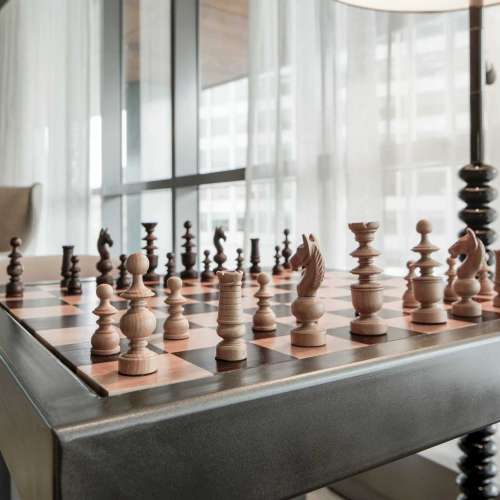 Enjoy a game of chess in our billiards room.