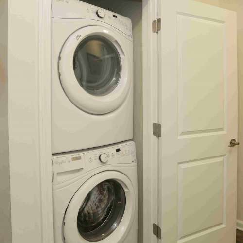 Model Washer and Dryer