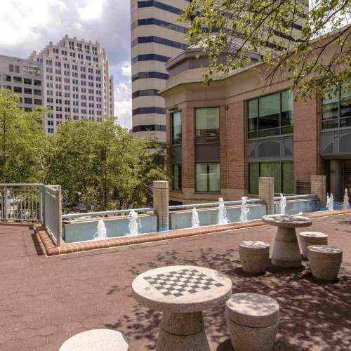 Courtyard Fountain 1