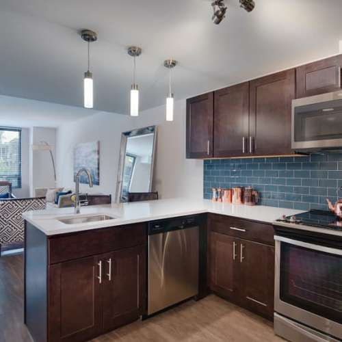 Kitchen & Living Room