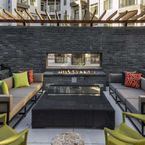 Aperture Fireplace & Seating Area