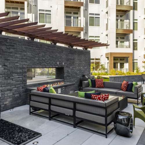 Aperture Fireplace & Seating Area