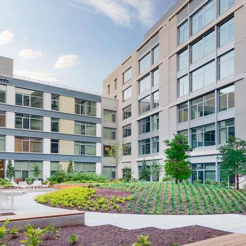 Relax in our beautifully landscaped courtyard