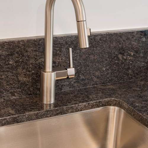 Sleek modern finishes make every day a treat