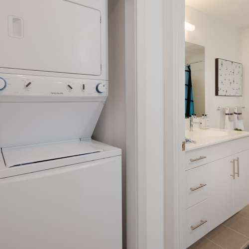 In-home laundry for that extra bit of added convenience