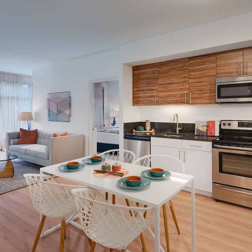 Open-concept kitchens and living rooms