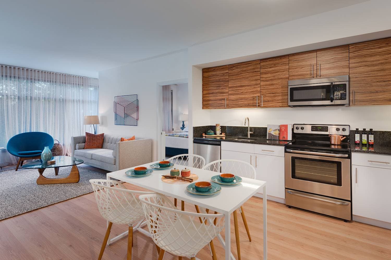 The Modern at Art Place : Open-concept kitchens and living rooms
