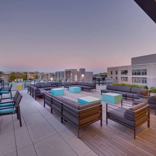 A cozy spot to chat with neighbors