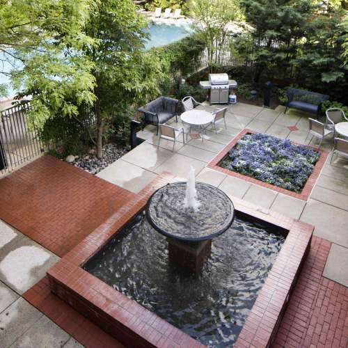 Find the relaxing sound of nature in the heart of downtown