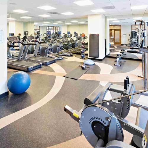 Get healthy in our fitness center