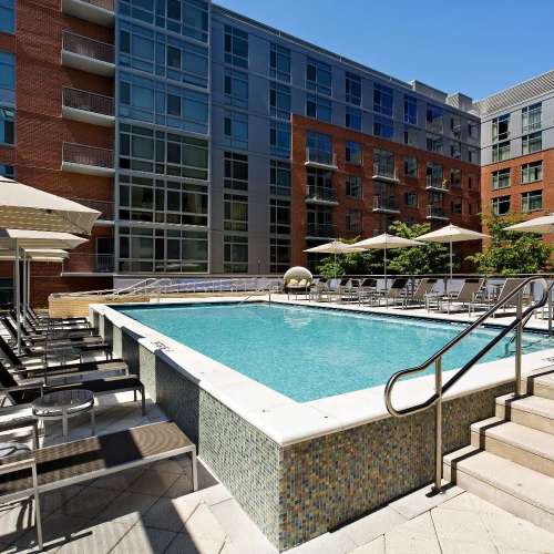 Photo of rooftop pool