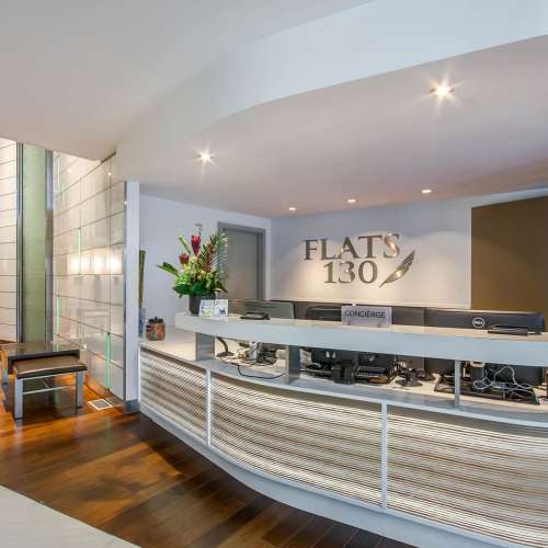 Photo of concierge desk