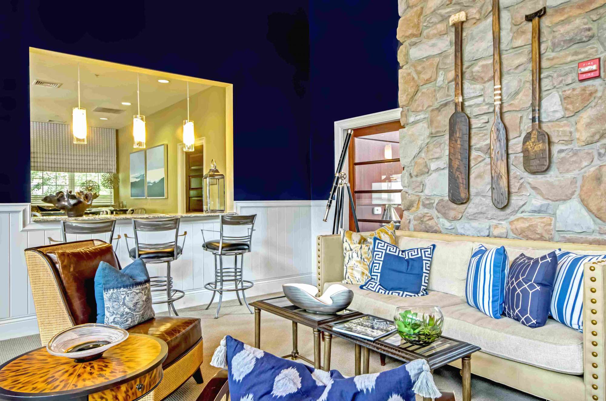 Stone Point Apartments : Sail into relaxation in our clubhouse lounge