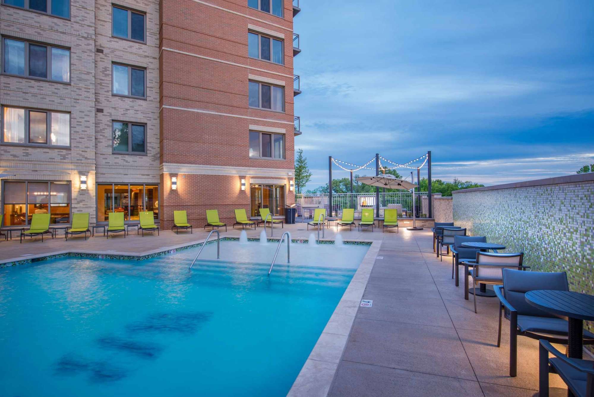 West Broad : Pool Dusk