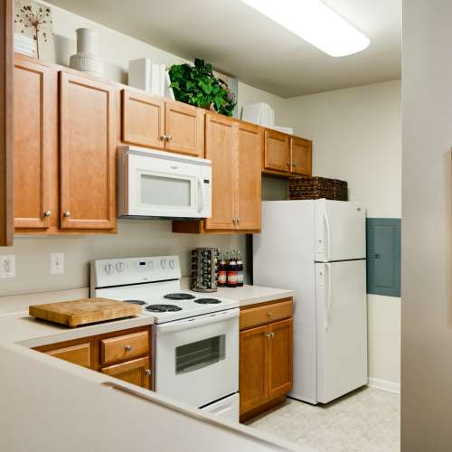 Your designer kitchen has every appliance you need.