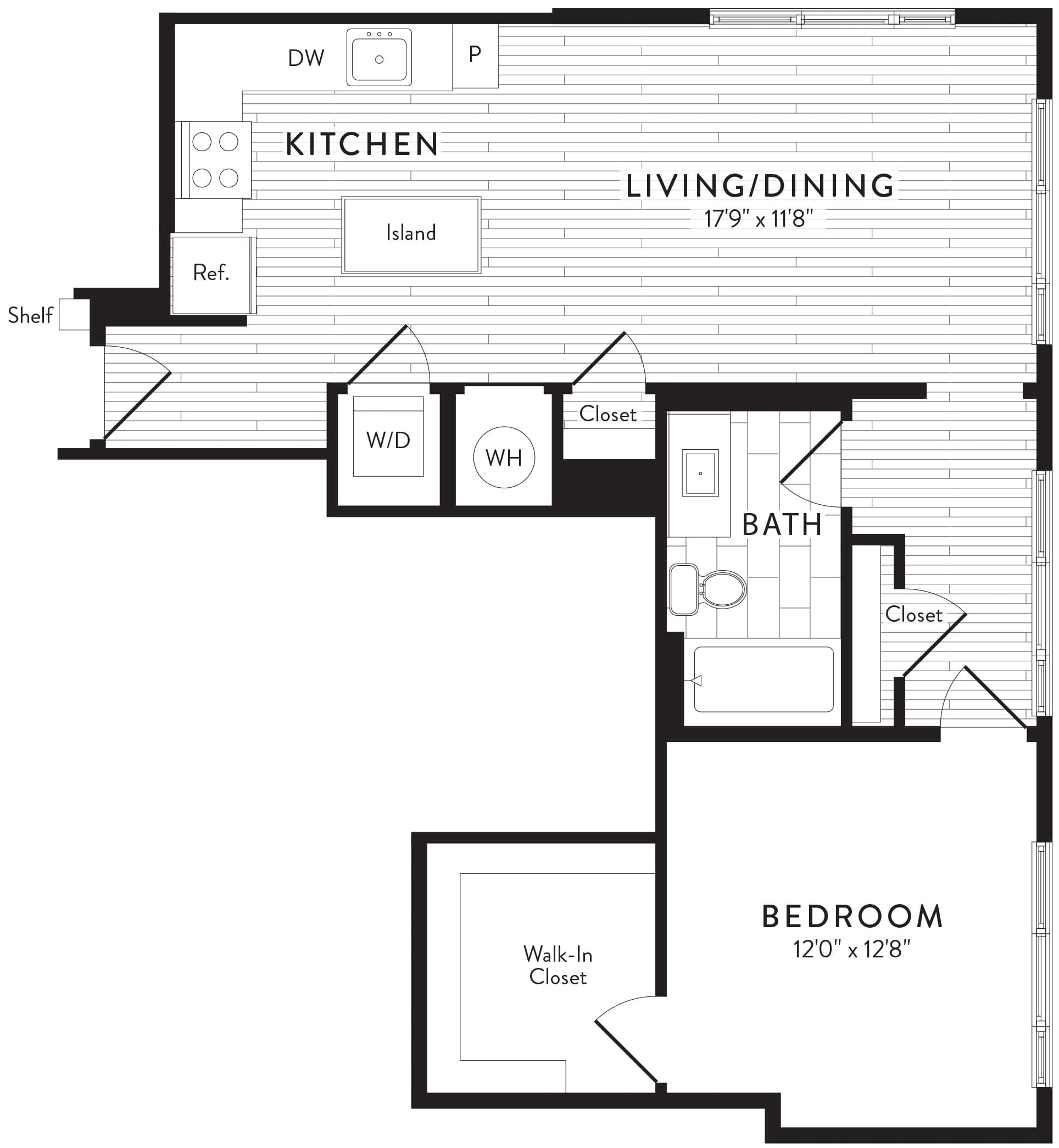 View Anthem House Apartment Floor Plans Studios, 1, 2, 3
