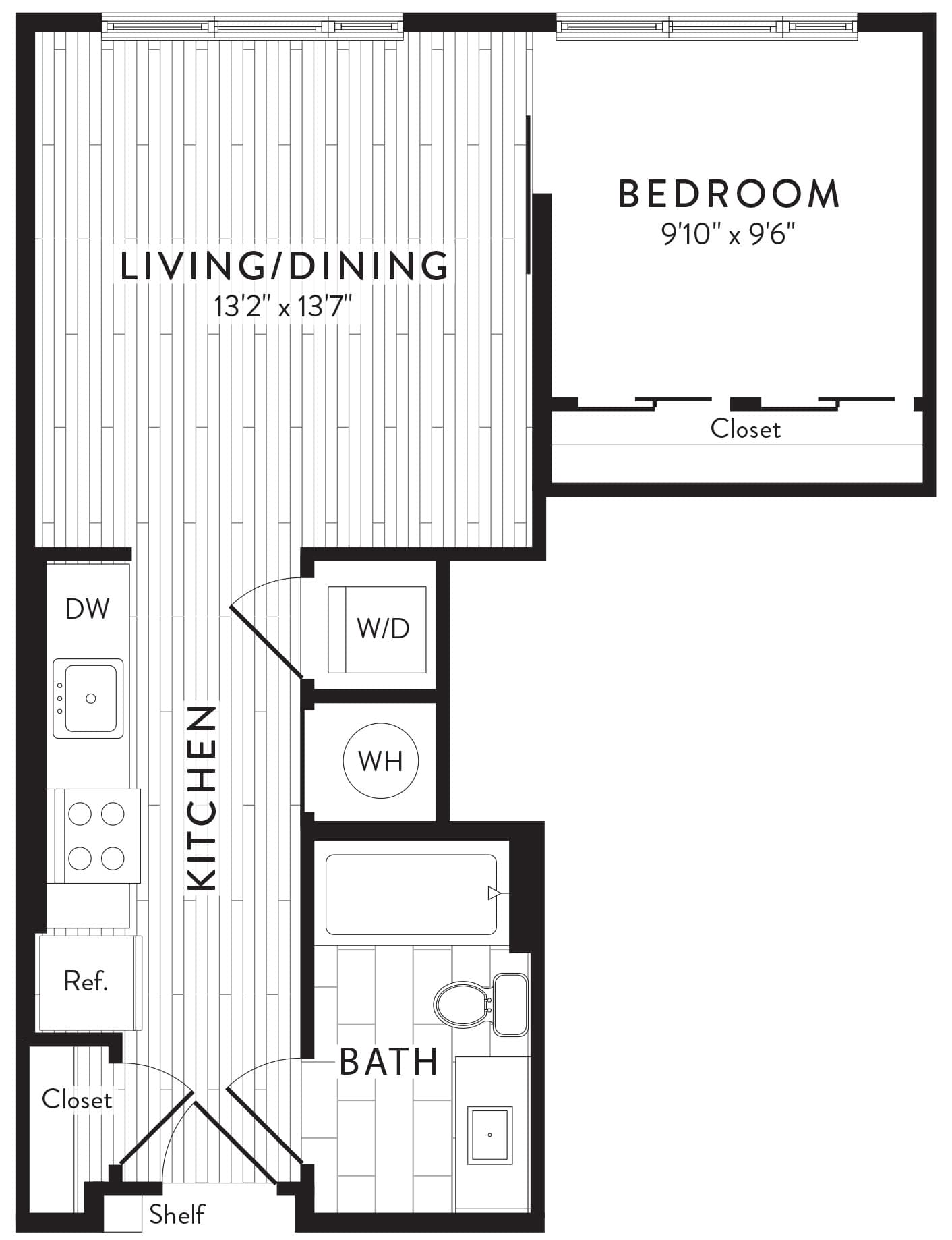 View Anthem House Apartment Floor Plans Studios, 1, 2, 3
