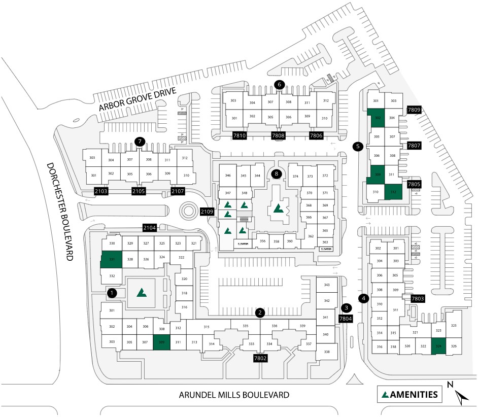 Arbors at Arundel Preserve Hanover Luxury Apts Bozzuto