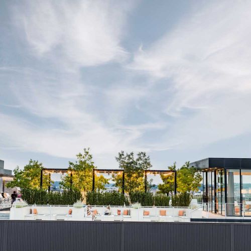 Home to one of the most expansive, activated rooftop spaces in DC