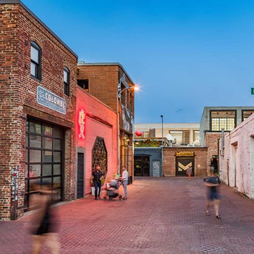 Stop for a morning coffee at La Colombe Coffee Roasters