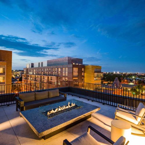 360-degree panoramic city views from a multitude of rooftop lounges