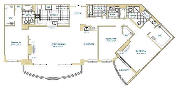 View Instrata Pentagon City Apartment Floor Plans