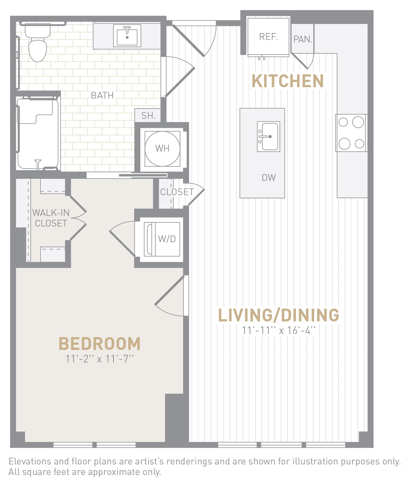 View Insignia on M Apartment Floor Plans Studios, 1, 2