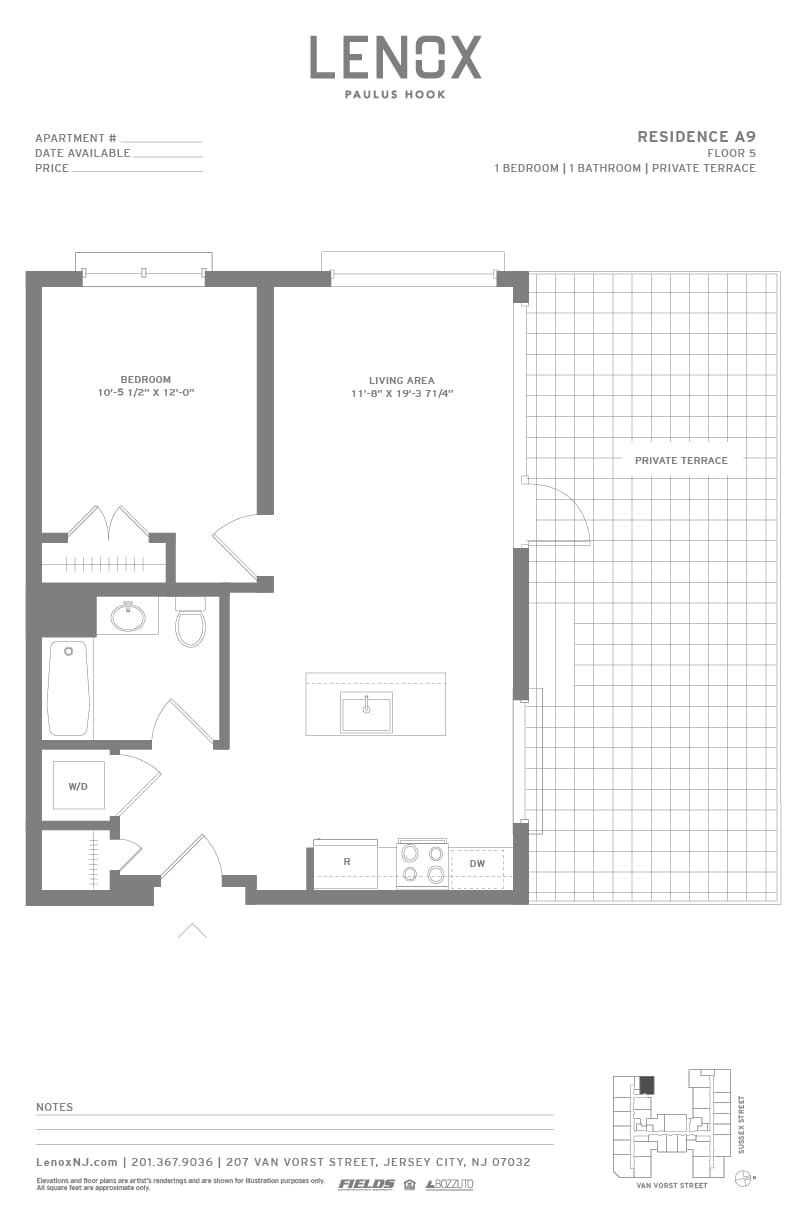 View Lenox Apartment Floor Plans Studios 1 2 3 Bedrooms