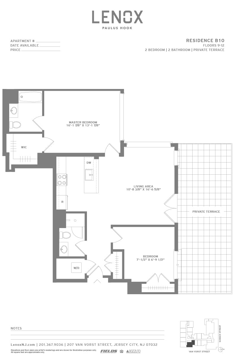 View Lenox Apartment Floor Plans Studios 1 2 3 Bedrooms