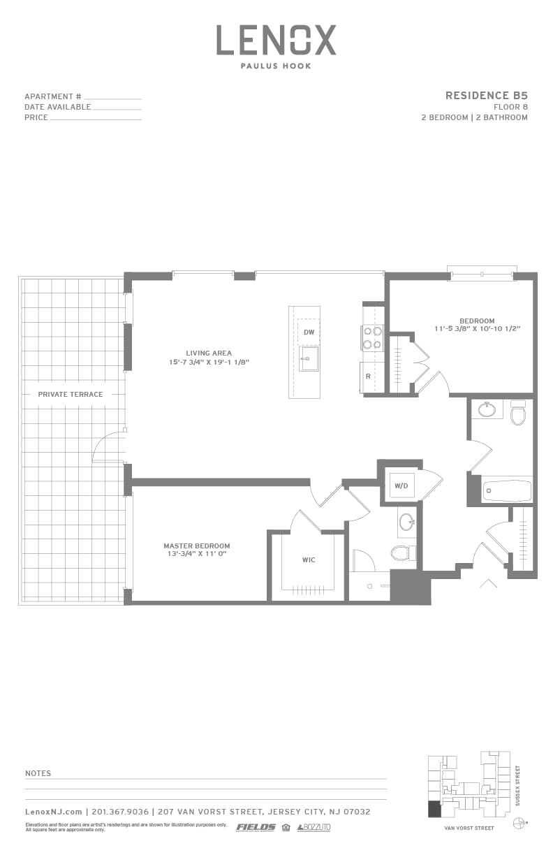 View Lenox Apartment Floor Plans Studios 1 2 3 Bedrooms