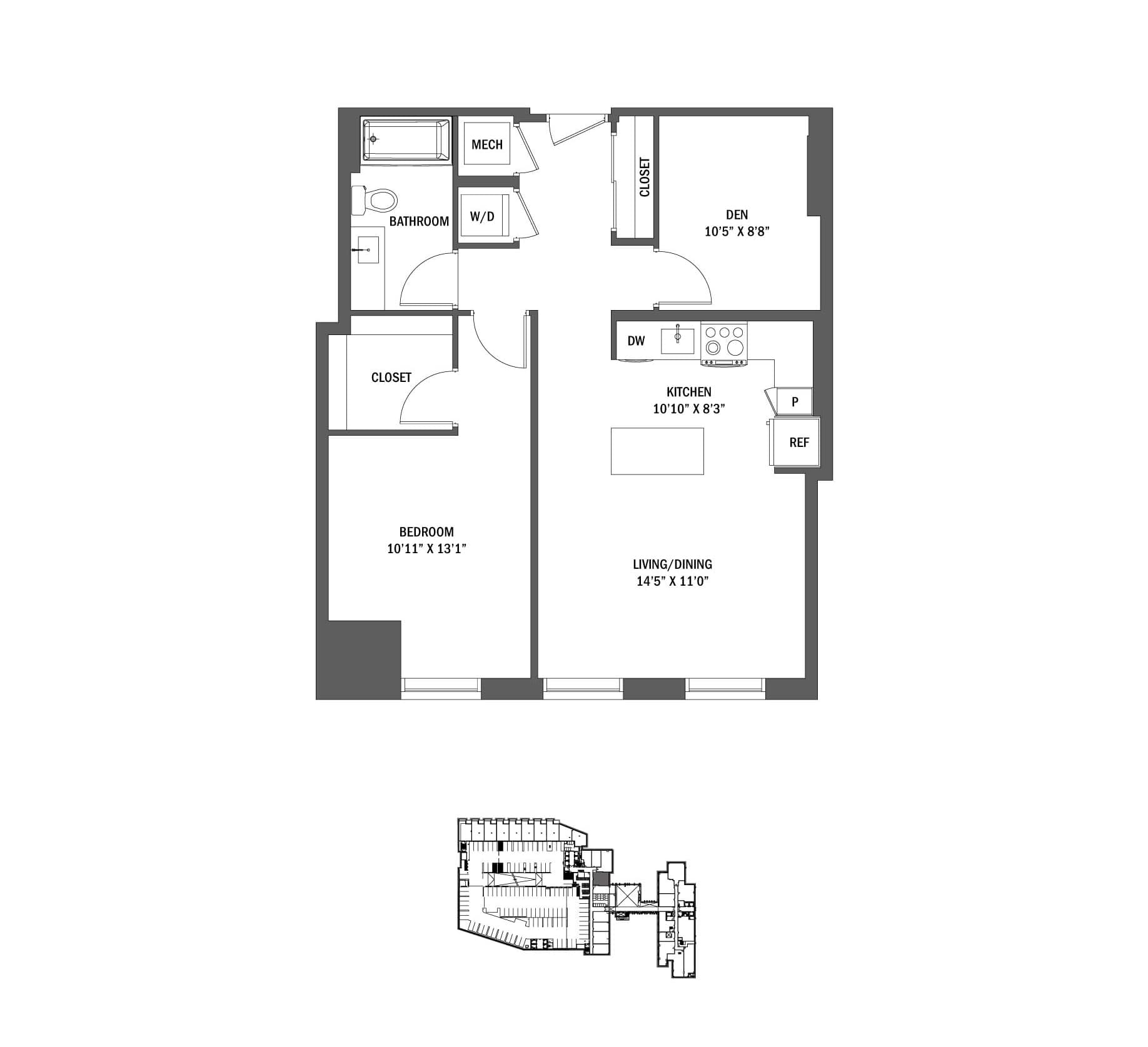 View Signature At Reston Town Center Apartment Floor Plans