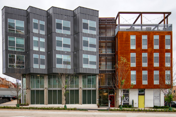 A2 by Anthem House luxury apartment facade in Baltimore, MD.