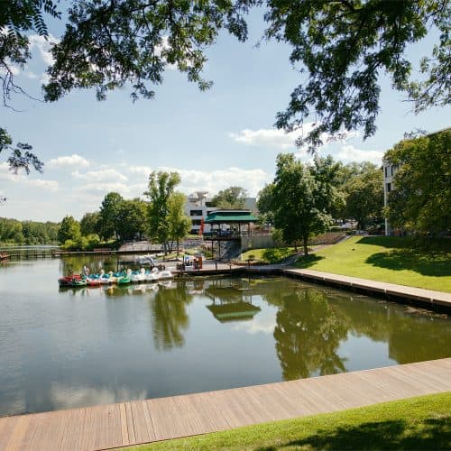 Serene surroundings just moments from home.