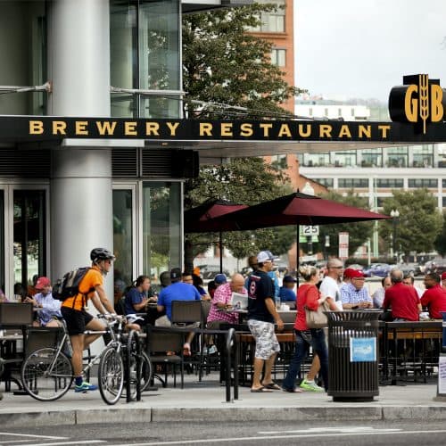 Socialize in the vibrant Navy Yard neighborhood.