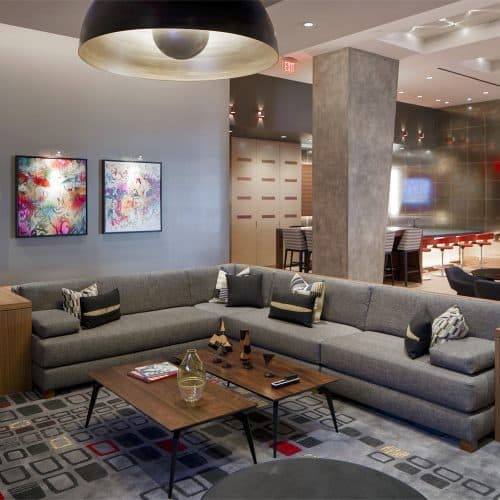 Our clubroom is the perfect spot to relax with friends.