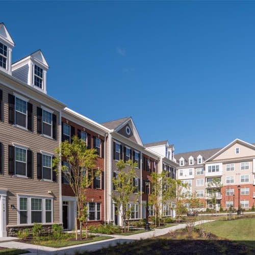 Manicured walkways throughout the entire community