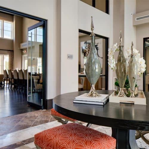 Clean designs for a peaceful ambience