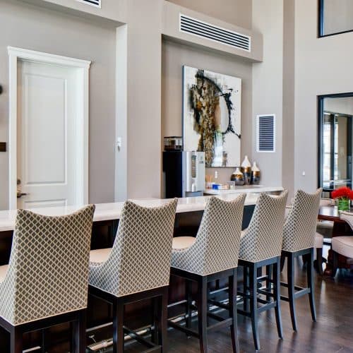 Enjoy a cup of coffee or tea  at the complimentary hospitality bar 