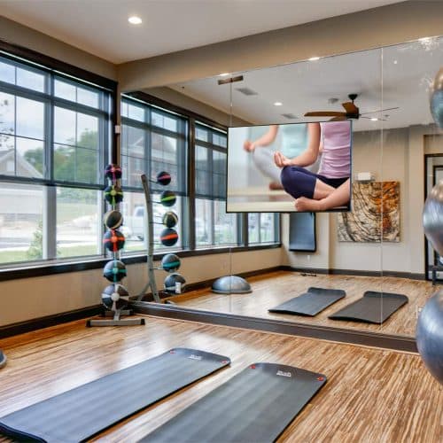 Find your center at the Enclave yoga studio