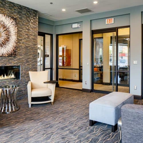 Modern business lounge 