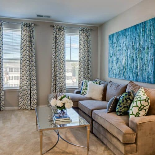 Elegant, open floor plans for entertaining