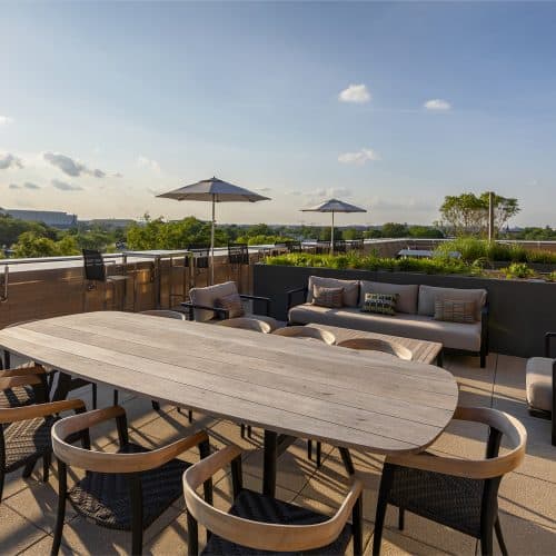 Enjoy great views and greater company.