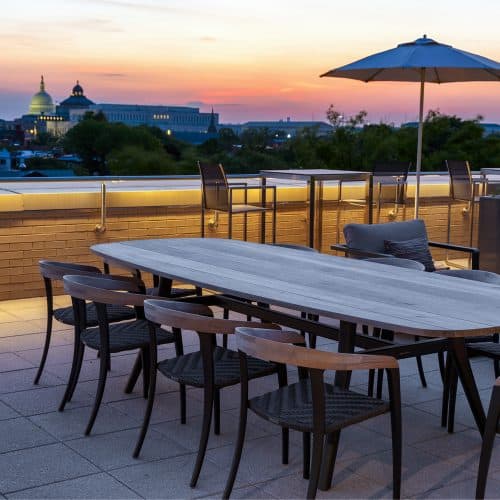 A place to hang out and watch the sun set.